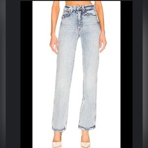 GRLFRND sara slim straight jeans size 28